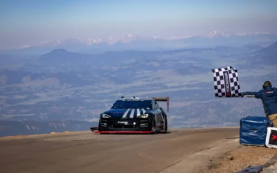 NEW RECORD SET AT PIKES PEAK 2023 WITH RANDY POBST AT THE WHEEL OF DARK HELMET